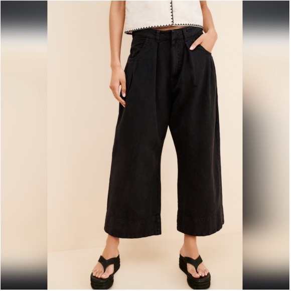 Free People Pants - Free People Sweet Talk Chino Pants black size 8